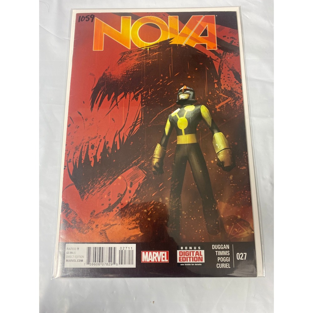 Marvel Nova 027 Duggan Timms Poggi Curiel 2015 Modern Age Superhero Comic Book